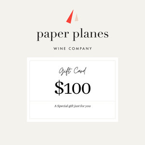 Paper Planes Wine Gift Card