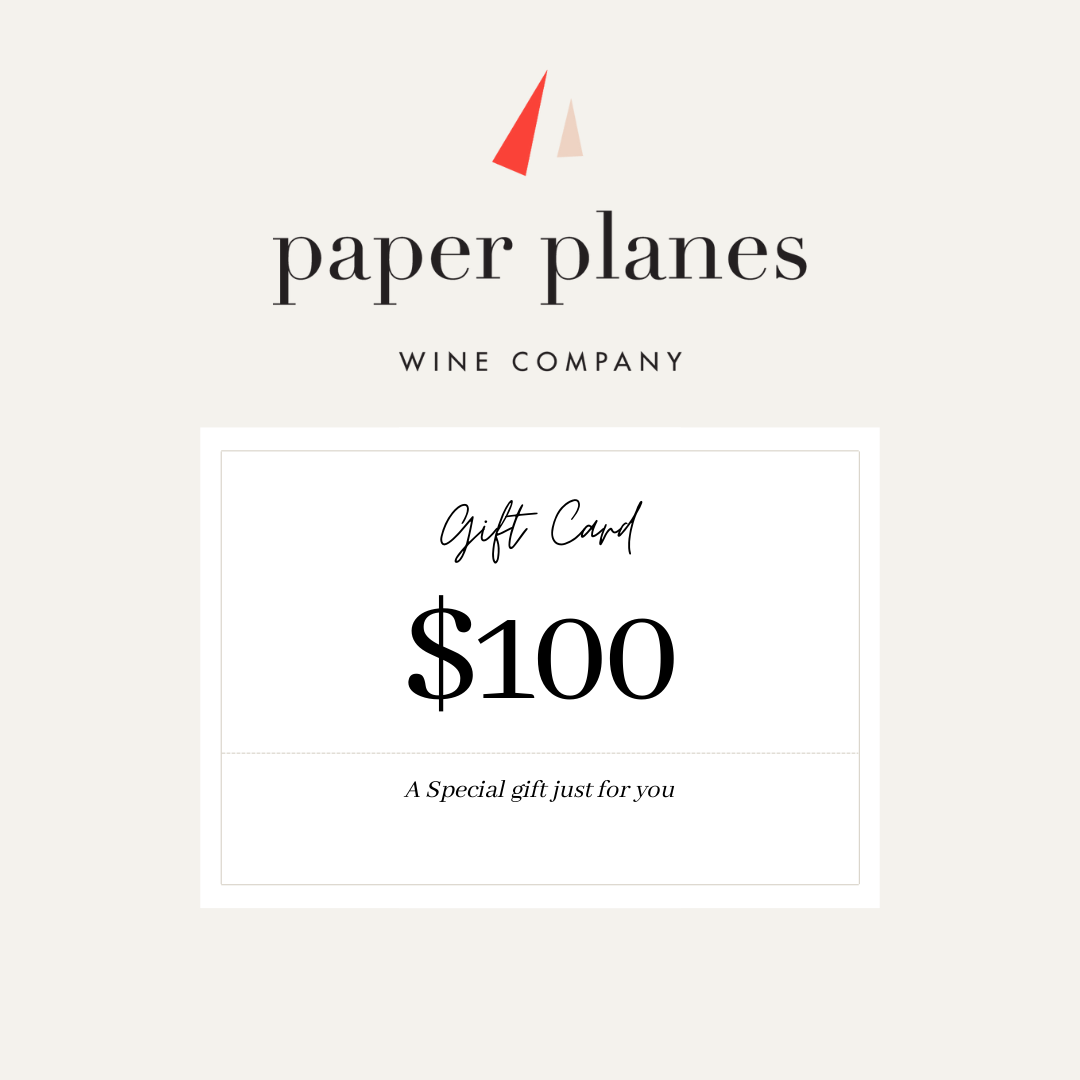 Paper Planes Wine Gift Card